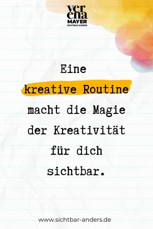 Kreative Routine