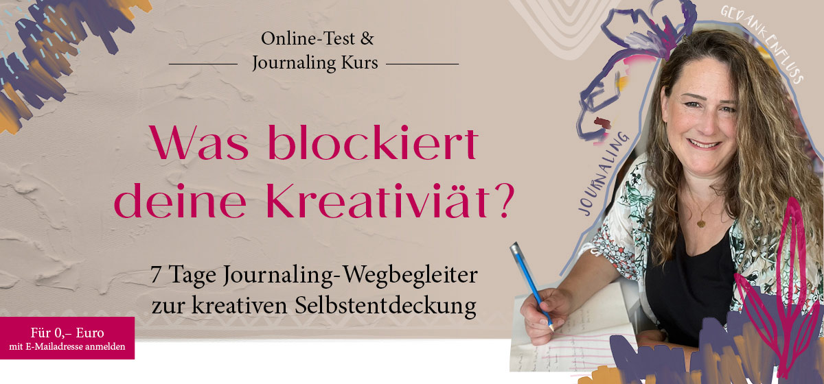 Kreative Blockadentest und Journaling Kurs